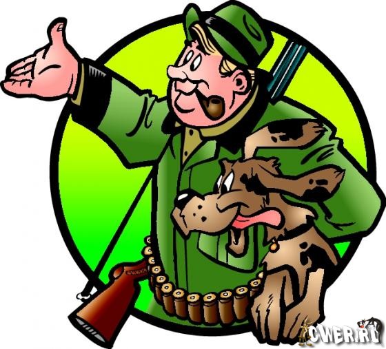 ClipArt Series C-28. Hunting