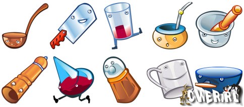 Happy Kitchen Icons