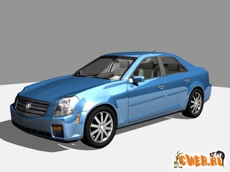 Cadillac CTS 3dsmax model