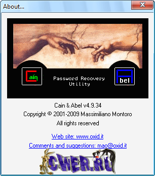 Cain & Abel 4.9.34