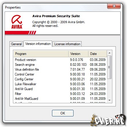 AviraAntiVirSecuritySuite9.0.0.376