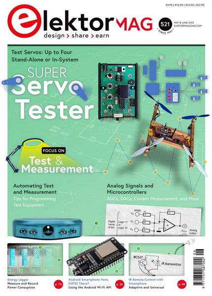 Elektor Mag Elektorlabs Elektor Electronics May-June №5-6 2023 №521