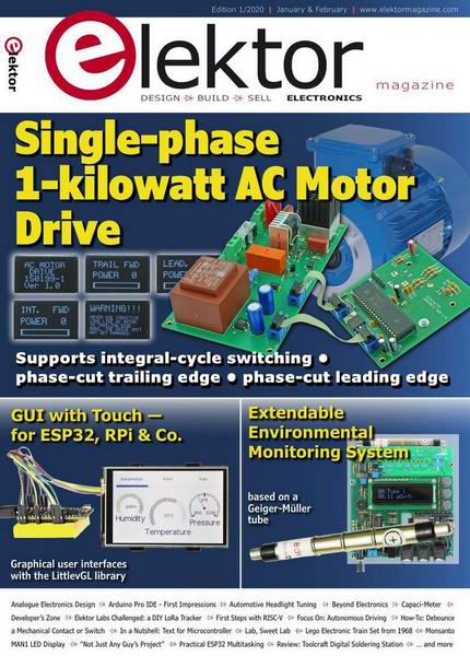 Elektorlabs Elektor Electronics №1 January-February 2020 English