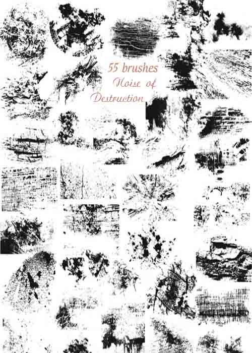 Noise of Destruction Brushes 