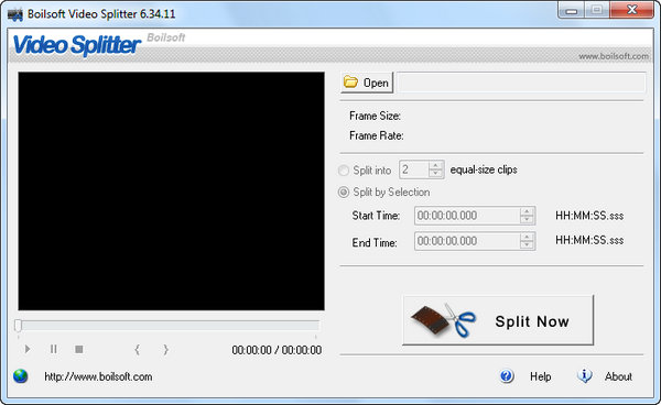 Boilsoft Video Splitter