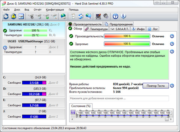 Hard Disk Sentinel Pro