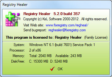 Registry Healer