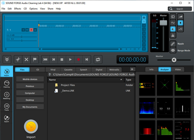 MAGIX SOUND FORGE Audio Cleaning Lab