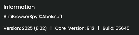 Abelssoft AntiBrowserSpy