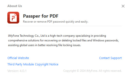 Passper for PDF