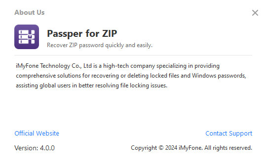 Passper for ZIP