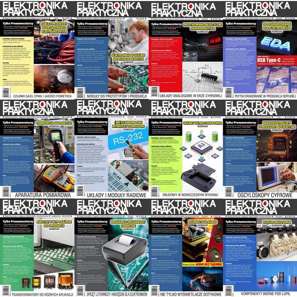 Elektronika Praktyczna Styczen-Grudzien 2025 Архив 2025 Подшивка 2025