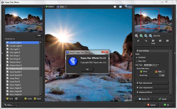 Topaz Star Effects 1.1.0