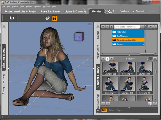 DAZ Studio 4