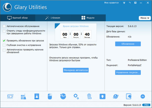 Glary Utilities Pro