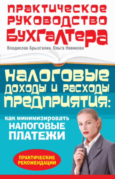 Владислав Брызгалин, Ольга Новикова. Налоговые доходы и расходы предприятия. Как минимизировать налоговые платежи