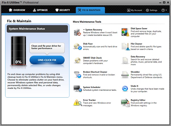 Fix-It Utilities Professional 15.0.32.38
