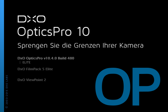 DxO Optics Pro