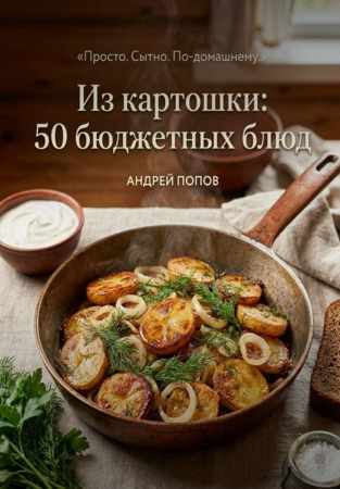Андрей Попов. Из картошки. 50 бюджетных блюд