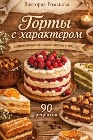 Виктория Романова. Торты с характером: современные сочетания вкусов и текстур
