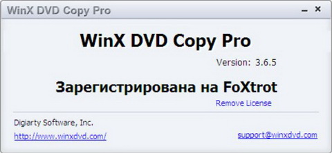 WinX DVD Copy Pro