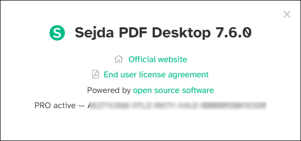 Sejda PDF Desktop Pro 7.6.0