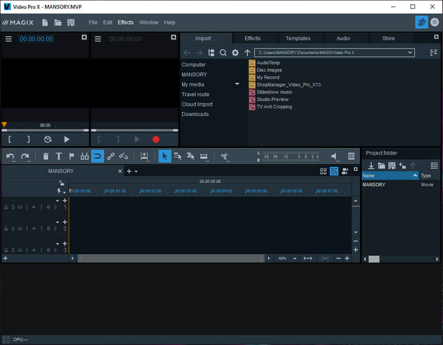 MAGIX Video Pro X13