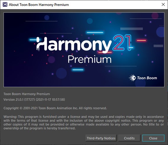 Toon Boom Harmony Premium 21.0.1 (17727)