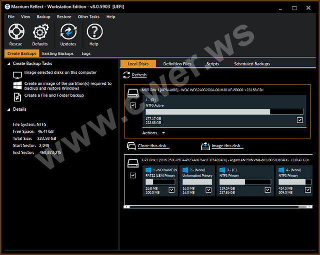 Macrium Reflect 8.0.5903 Workstation / Server Plus