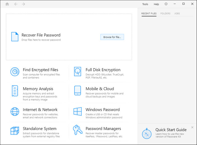 Portable Passware Kit Forensic 2021.1.0