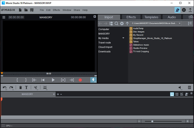 MAGIX Movie Studio 18 Platinum