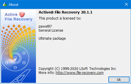 Active File Recovery 20.1.1