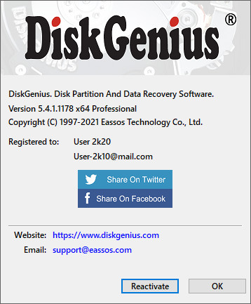 DiskGenius Professional 5.4.1.1178