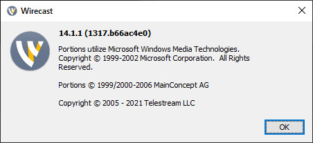 Telestream Wirecast Pro 14.1.1