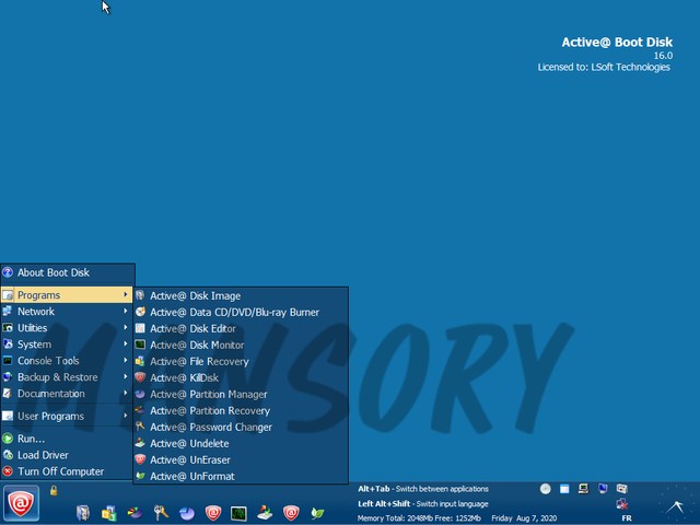 Active Boot Disk 16.0
