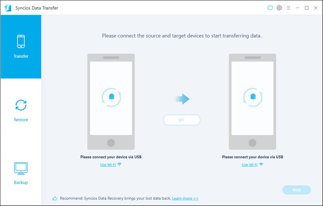 Anvsoft SynciOS Data Transfer 3.1.1