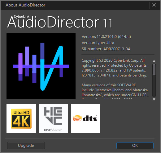 CyberLink AudioDirector Ultra 11