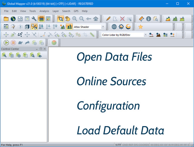 Global Mapper 21.0 Build 100319
