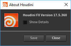 SideFX Houdini FX 17.5.360