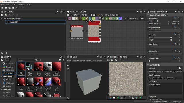 Allegorithmic Substance Designer 2019.2.0.2541