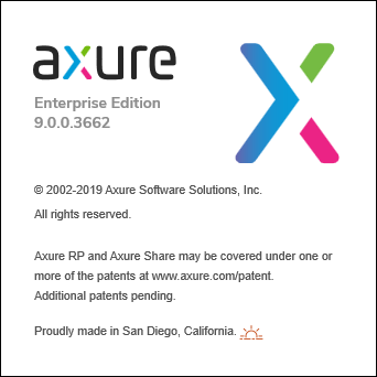 Axure RP Pro / Team / Enterprise 9.0.0.3662