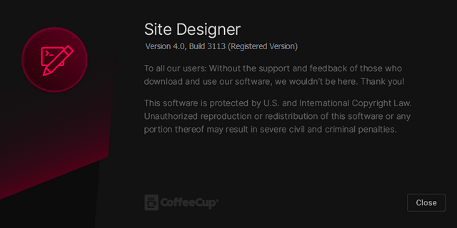 CoffeeCup Responsive Site Designer 4.0 Build 3113