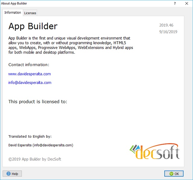 App Builder 2019.46