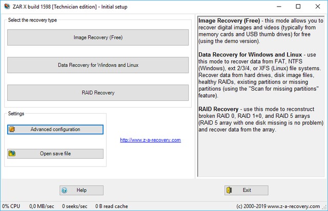 Zero Assumption Recovery 10.0 Build 1598 Technician Edition