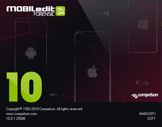 MOBILedit! Forensic 10.0.1.25088