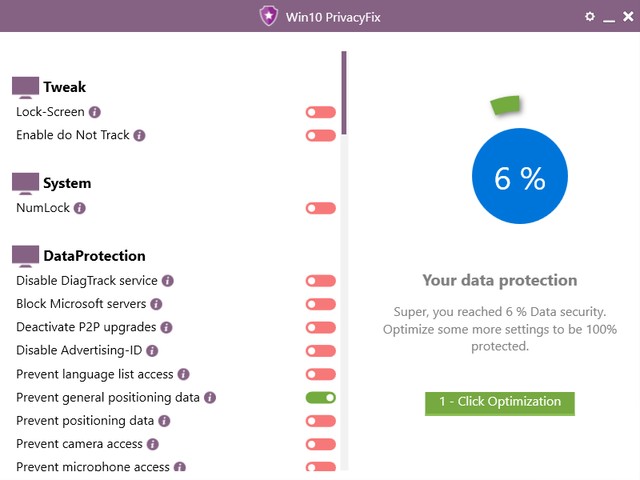 Abelssoft Win10 PrivacyFix 2.2