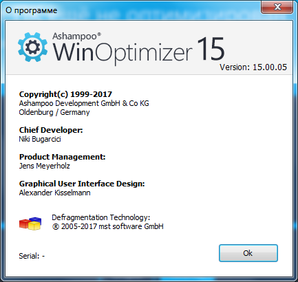 Ashampoo WinOptimizer 15.00.05 + Portable