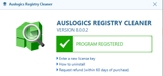 Auslogics Registry Cleaner Professional 8.0.0.1