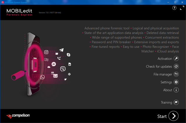 MOBILedit Forensic Express Pro 7.0.1.16577