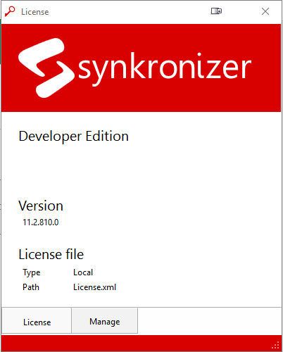 Synkronizer